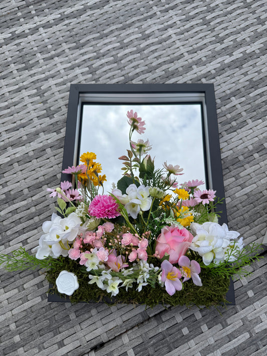 Bloemen spiegel Roos