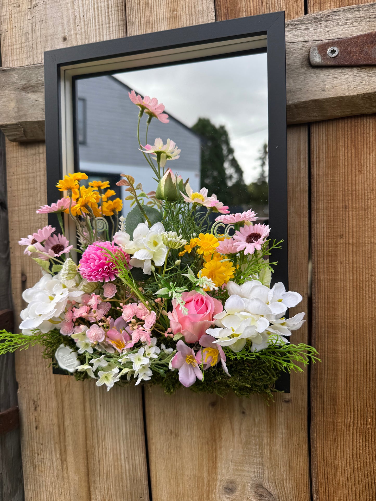 Bloemen spiegel Roos