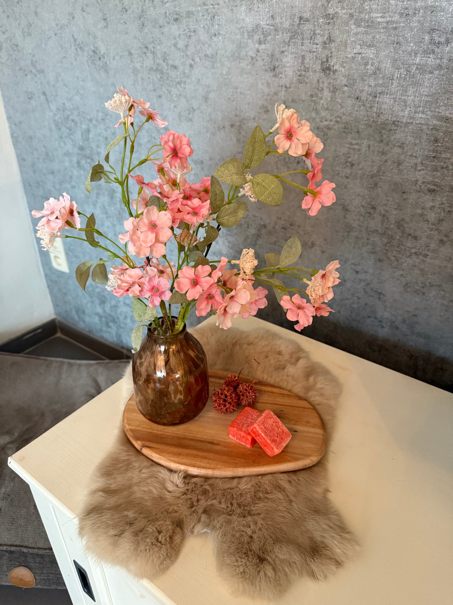 Tafeldecoratie set klein hout