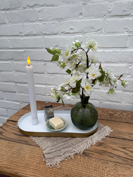 Tafeldecoratie set klein wit
