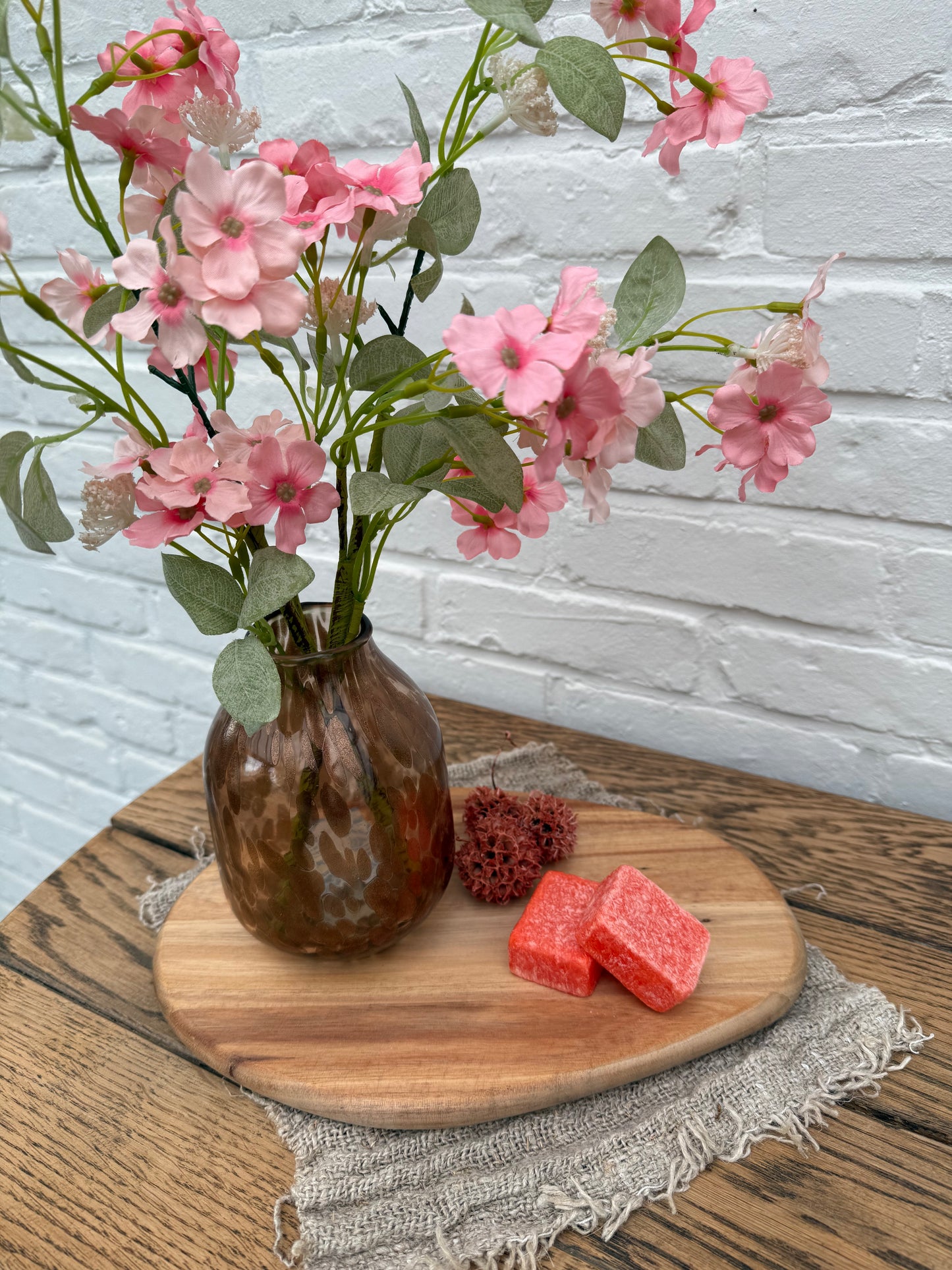 Tafeldecoratie set klein hout