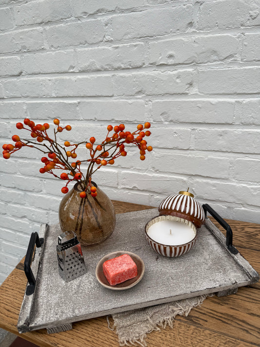 Tafeldecoratie set bruin