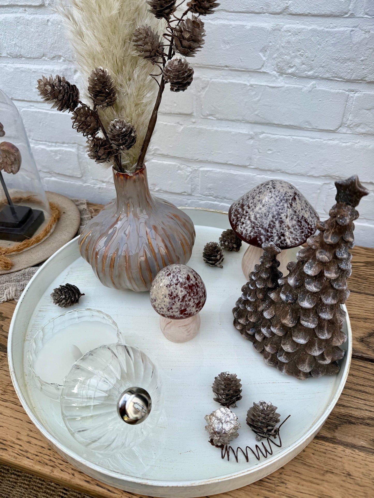 Tafeldecoratie set Paddenstoelen