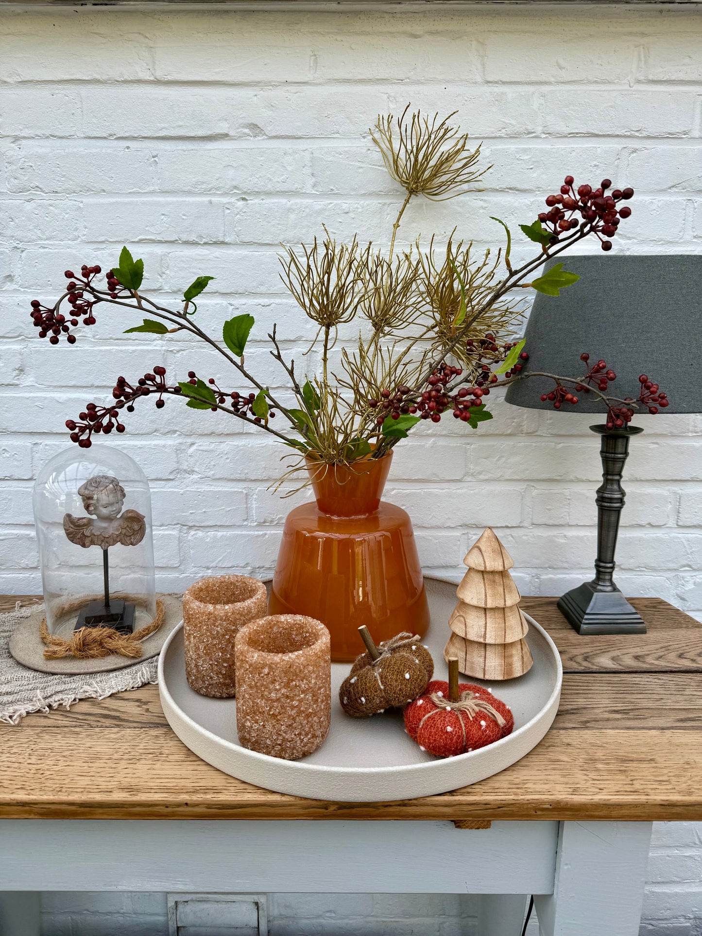 Tafeldecoratie set Pompoentjes