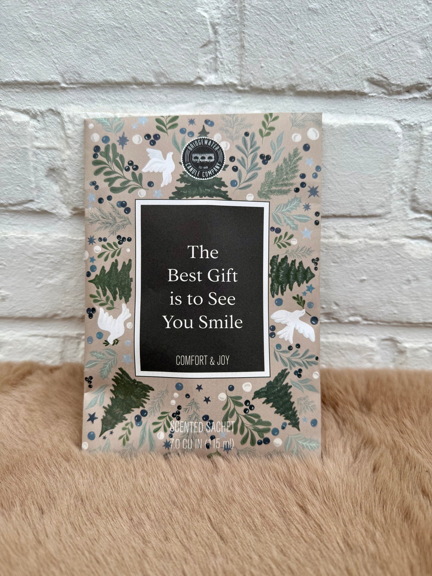 Geurzakje ‘The best gift is to see you smile’