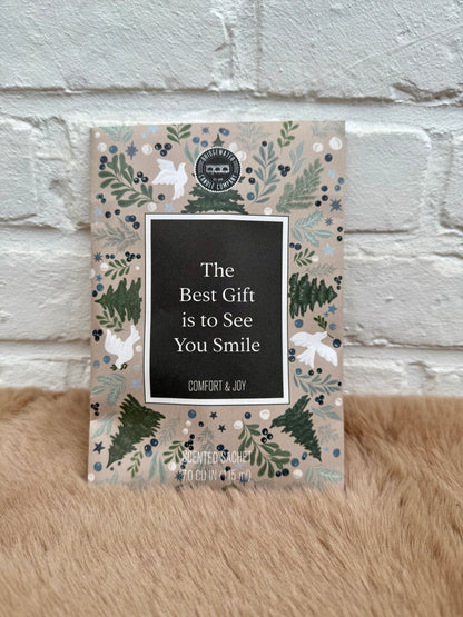 Geurzakje ‘The best gift is to see you smile’