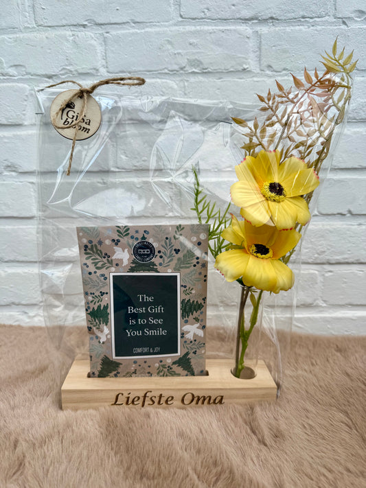 Houten staander ‘Liefste Oma’