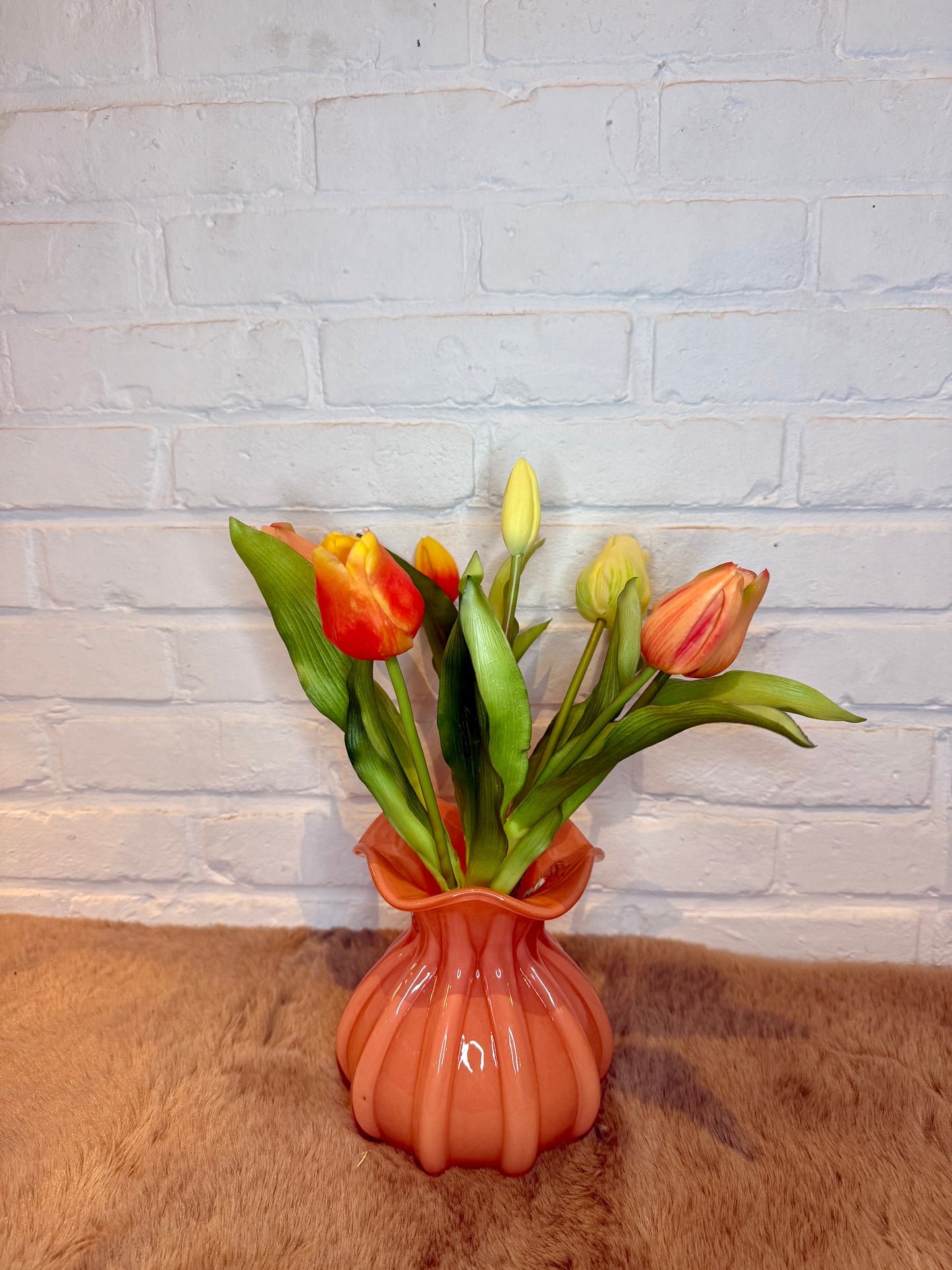Tulpen geel/oranje/wit