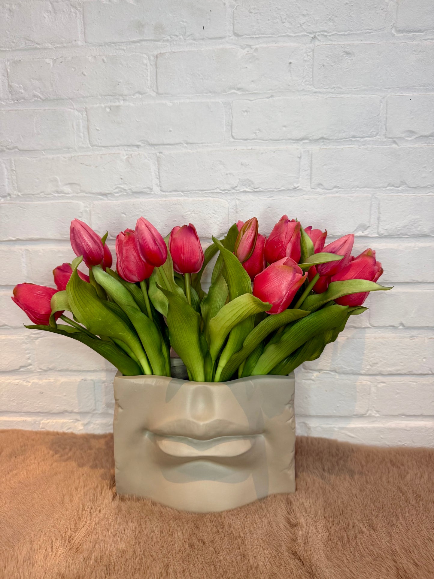 Tulpen donker roos