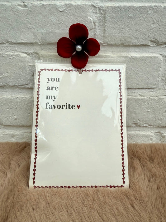Geurzakje ‘you are my favorite’