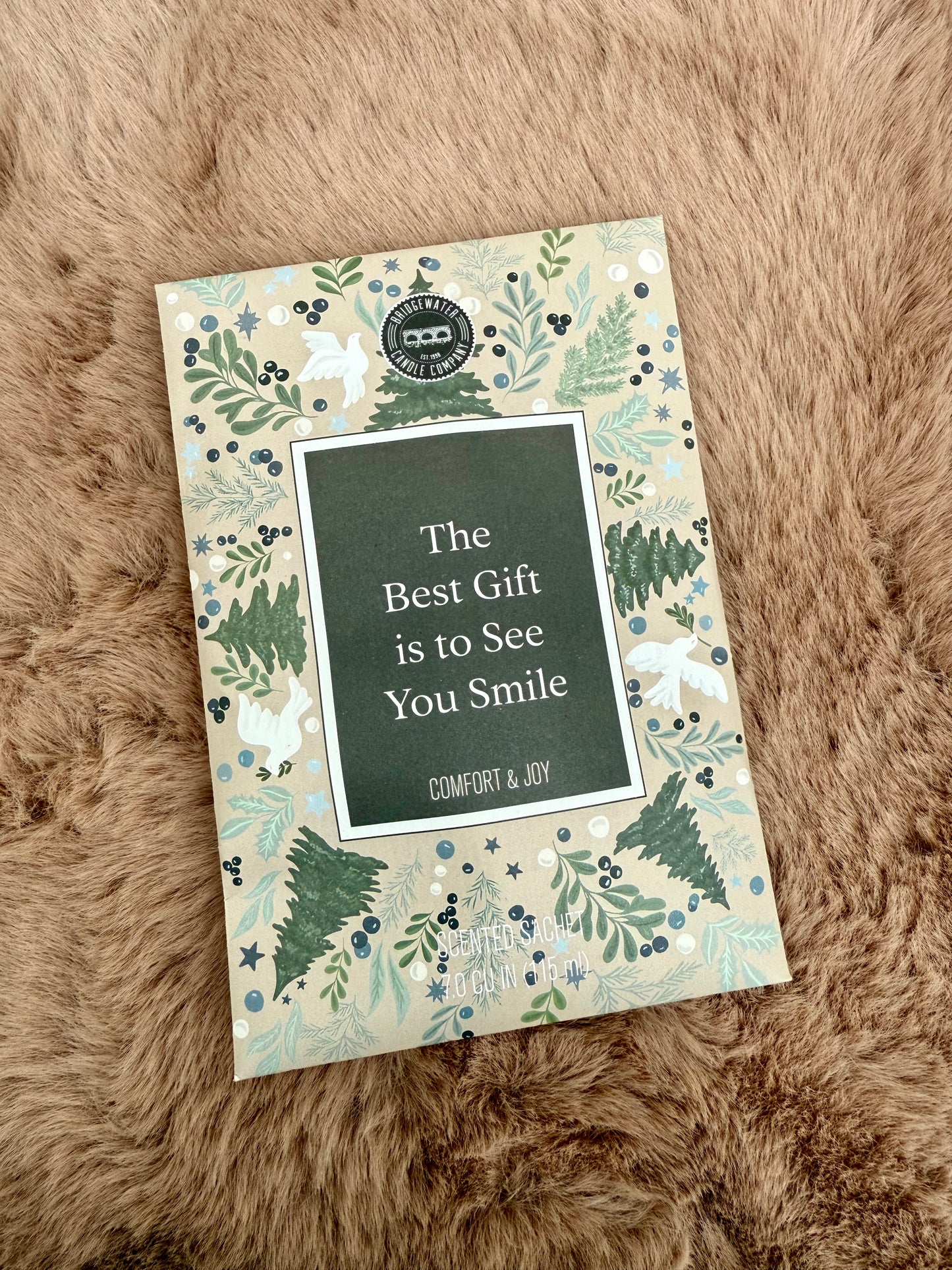 Geurzakje ‘The best gift is to see you smile’