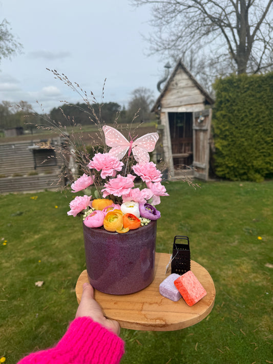 Tafeldecoratie set paars