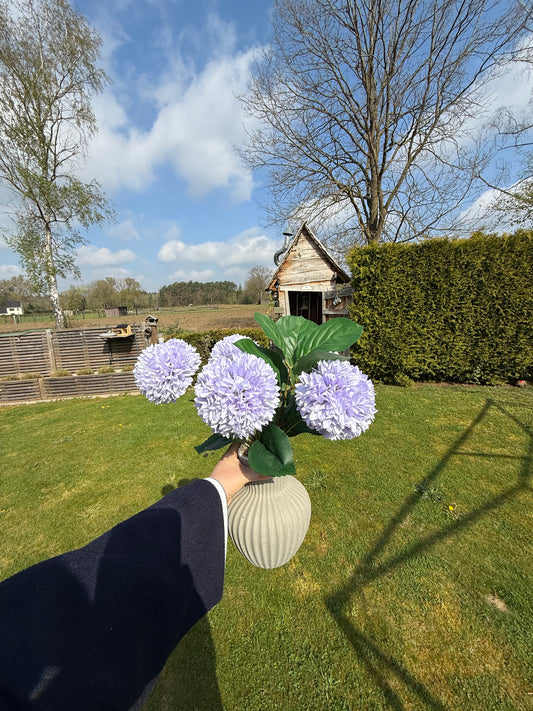 Pom pom takken incl. Vaas