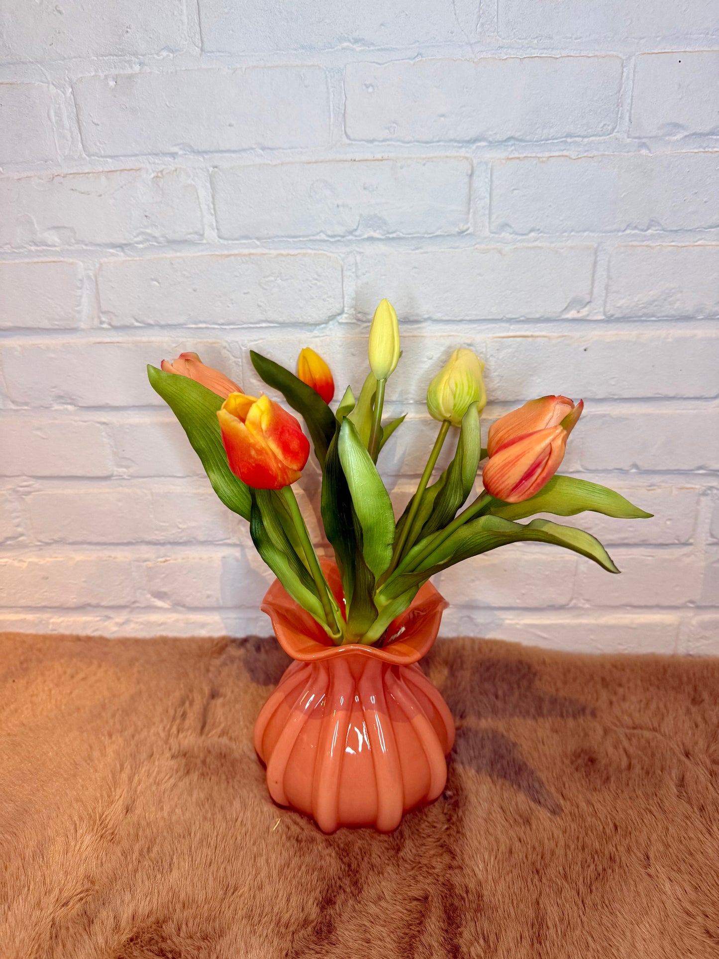 Tulpen geel/oranje/wit