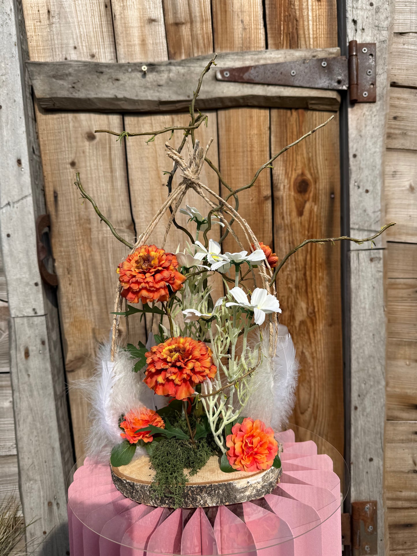 Bloemstuk Oranje