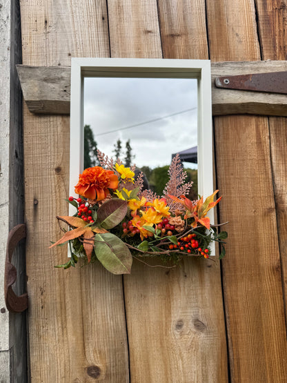 Bloemen spiegel Oranje