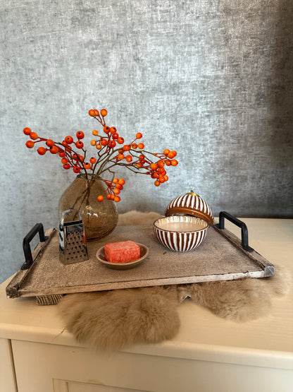 Tafeldecoratie set bruin