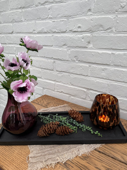 Tafeldecoratie set klein zwart lang