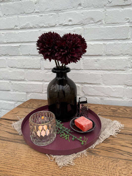 Tafeldecoratie set klein paars