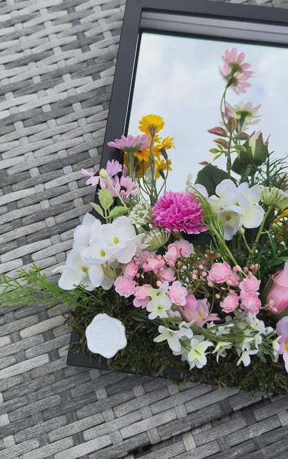 Bloemen spiegel Roos